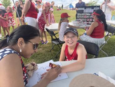 Canada Day activity at the ROC